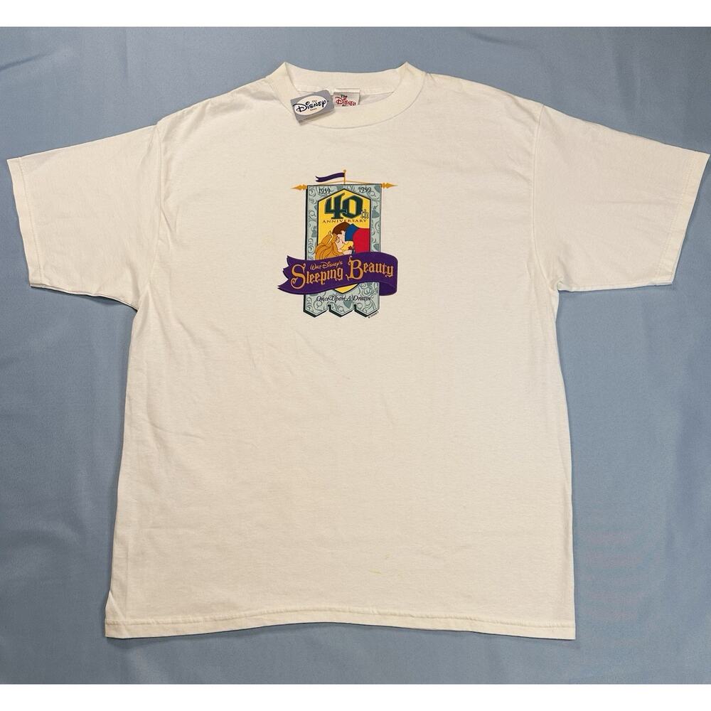 1999 Disney Store Sleeping Beauty 40th Anniversary Tee XL NWT